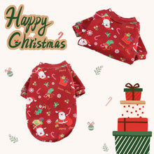 Aimondow Pet Christmas Hoodies Winter Xmas Apparel Warm Vintage Dog Sweater Holiday New Year Shirt Soft Pet Puppy Clothes for Small Dogs and Cats M-XL