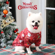 Load image into Gallery viewer, Aimondow Pet Christmas Hoodies Winter Xmas Apparel Warm Vintage Dog Sweater Holiday New Year Shirt Soft Pet Puppy Clothes for Small Dogs and Cats M-XL