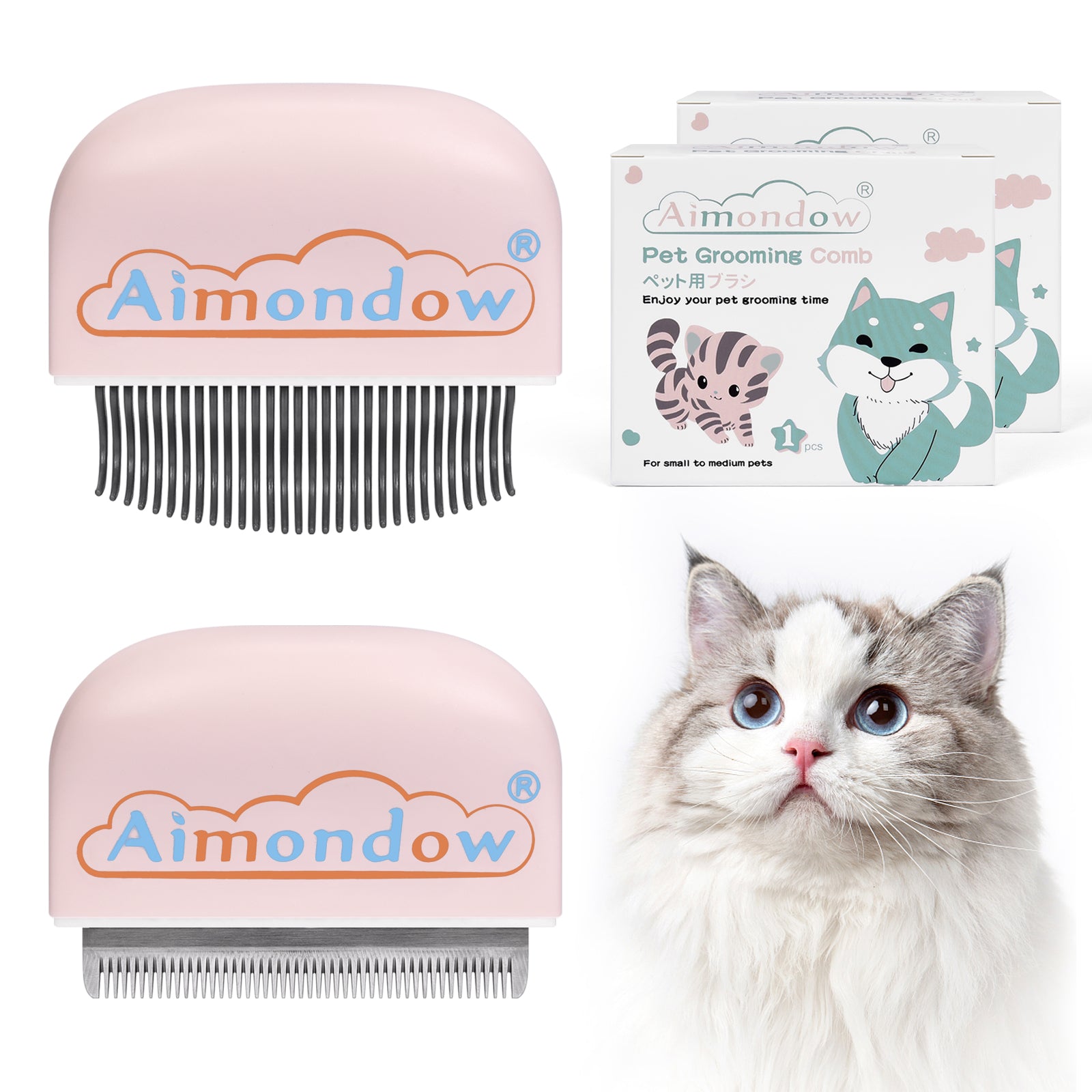 Small Pet Select XANGNIE Multifunctional Pet Hai Shedding Azo Comb