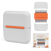 Aimondow Cat Comb Dog Massage Removal Brush for Deshedding Grooming Comb Portable Cat Brush for Short Long Haired Cats Dogs Puppy Kitten Rabbit Remove Matted Tangled Fur Loose Hair