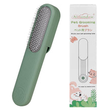 Aimondow Dog Brush Cat Grooming Brush for Long and Short Hair Dogs Cats Self Cleaning Shedding Brush for Massage Removes Puppy Loose Undercoat Mats Tangled Hair