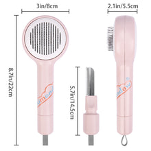 Load image into Gallery viewer, Aimondow Dog Brush Self Cleaning Slicker Brushes for Dogs Cats Grooming Brush Shedding Tools for Massage Removes Loose Undercoat Mats Tangled for Short Long Hair Puppy Kitten