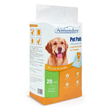 Load image into Gallery viewer, Aimondow Leakproof Pet Training Pads Absorbent Potty Puppy Pads for Dogs Cats Quick Drying Disposable Pee Pads, Extra Large, 23inch×35inch, 40 Count